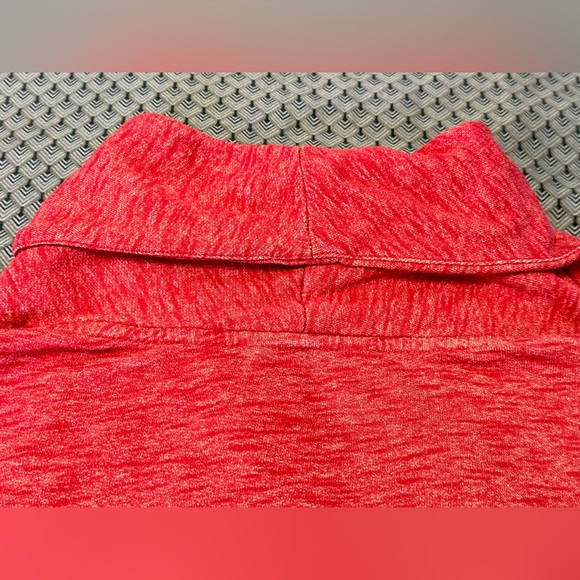 North Face Pink Heather Fallgrove Wrap Sweater Size M - Picture 7 of 11